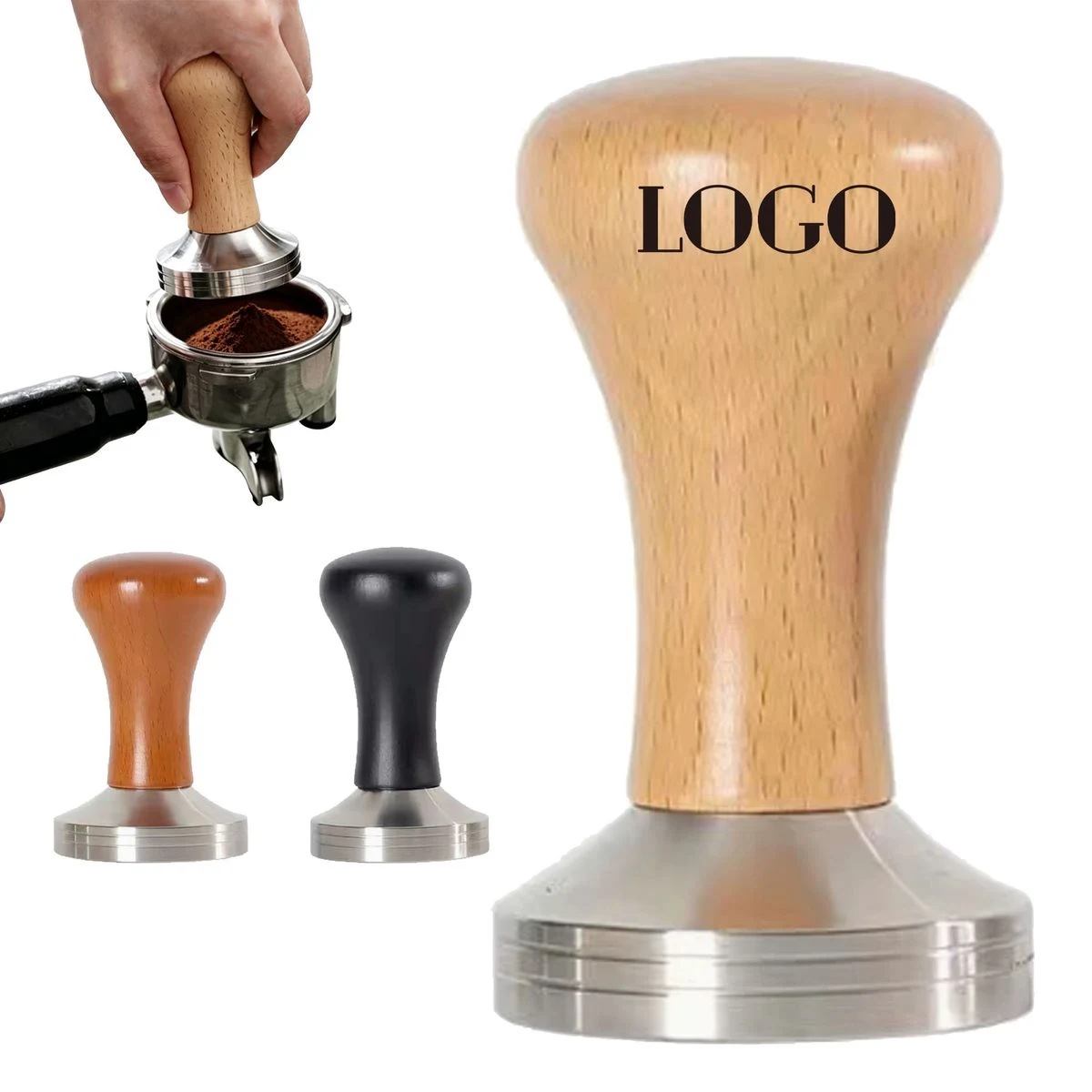 Wooden Handle Tamper 1