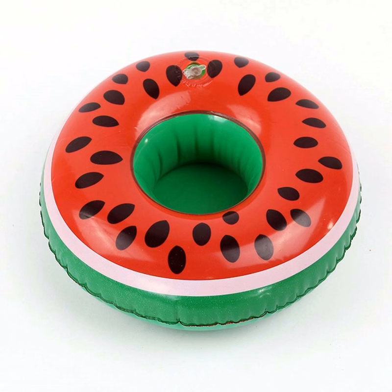 PVC Inflatable Watermelon Cup Holder