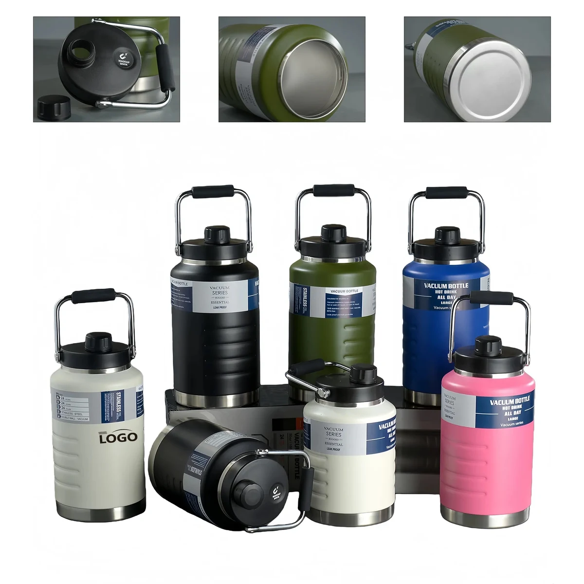 Large Capacity Stainless Steel Vacuum Insulated Water Bottle 1