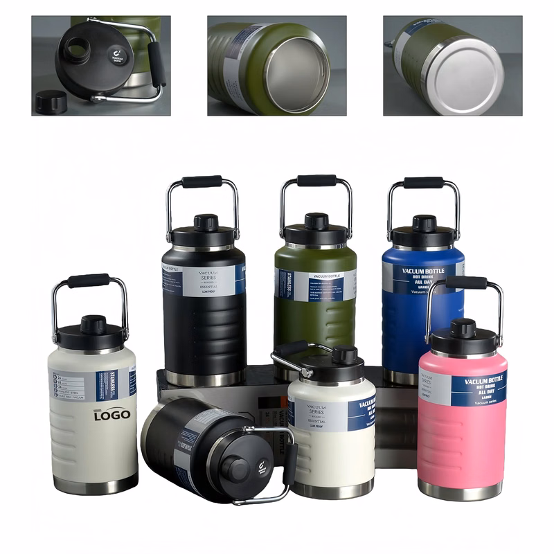 Large Capacity Stainless Steel Vacuum Insulated Water Bottle