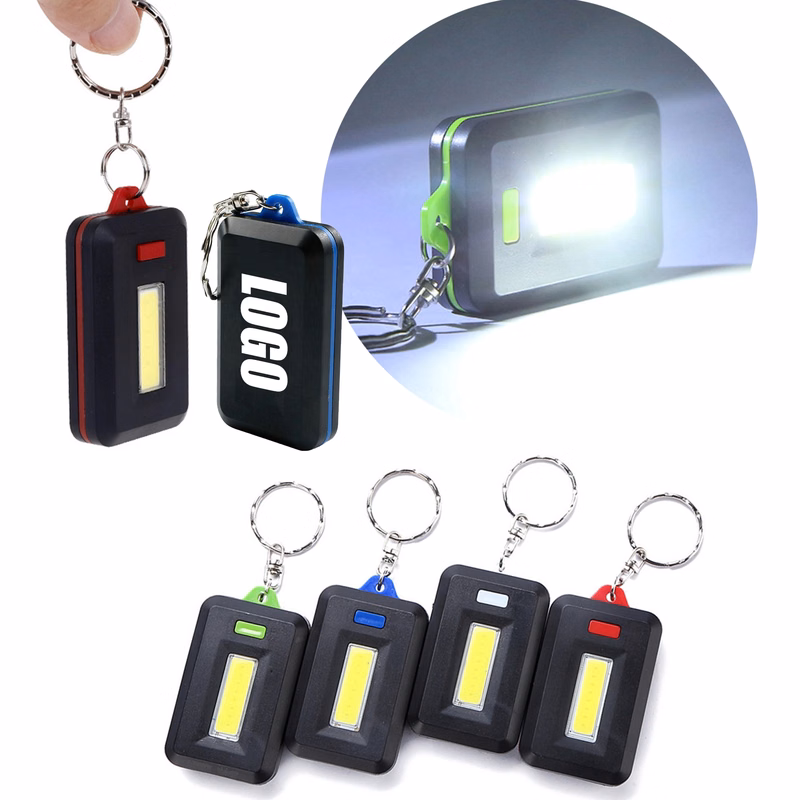 COB Light Mini Flashlight Keychain