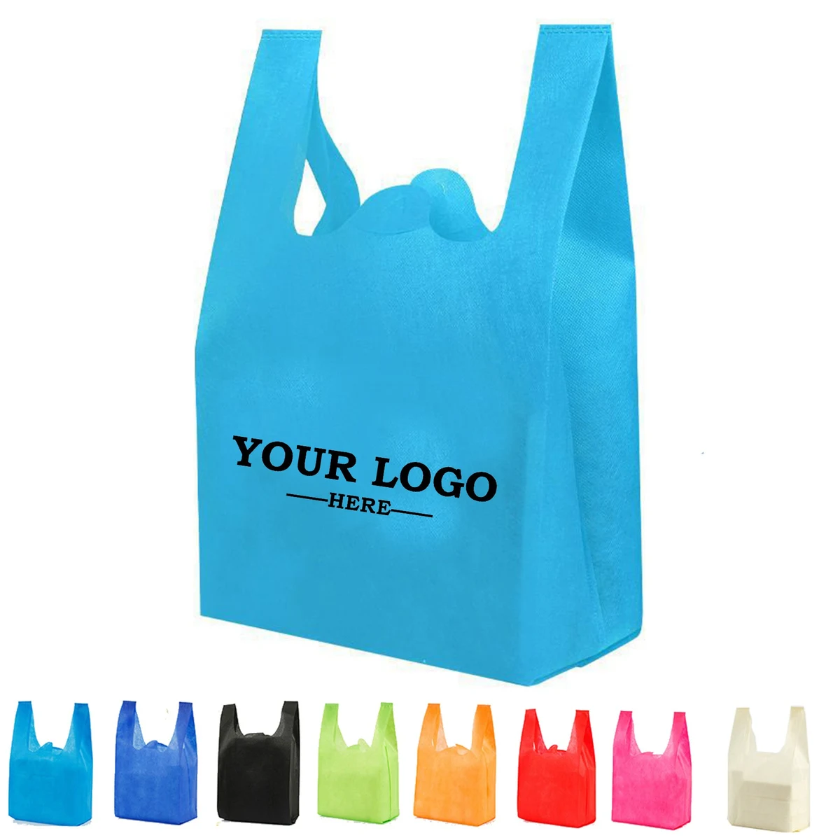 Reusable Grocery T Shirt Shopping Bag 1