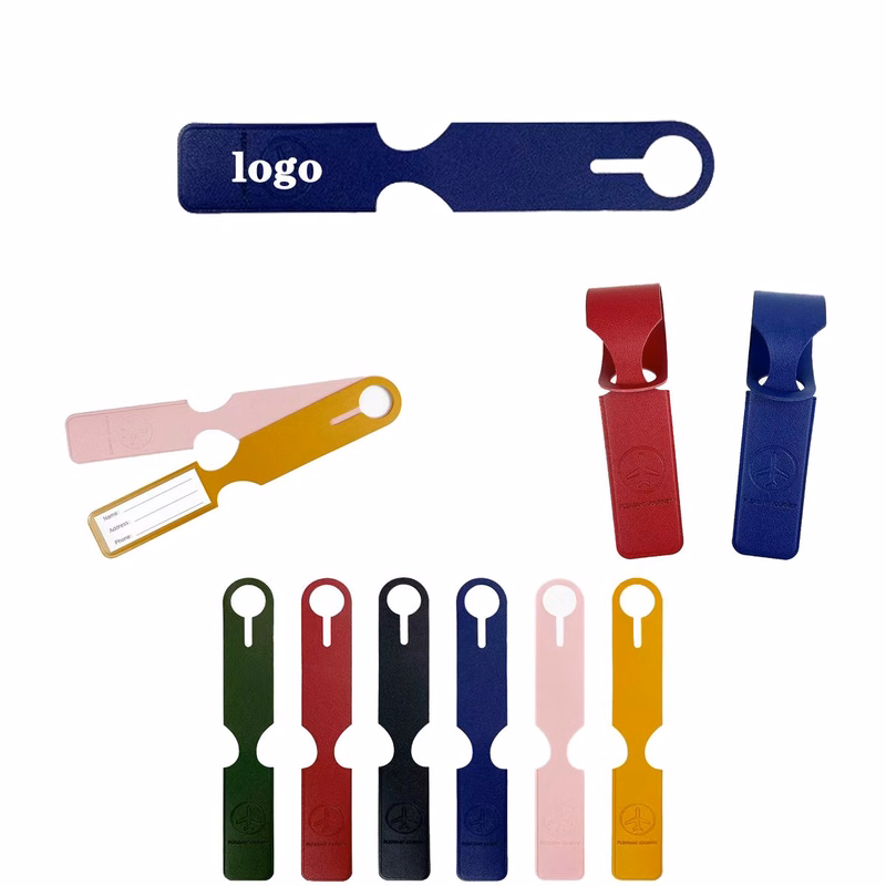 Long Foldable PVC Baggage ID Tag