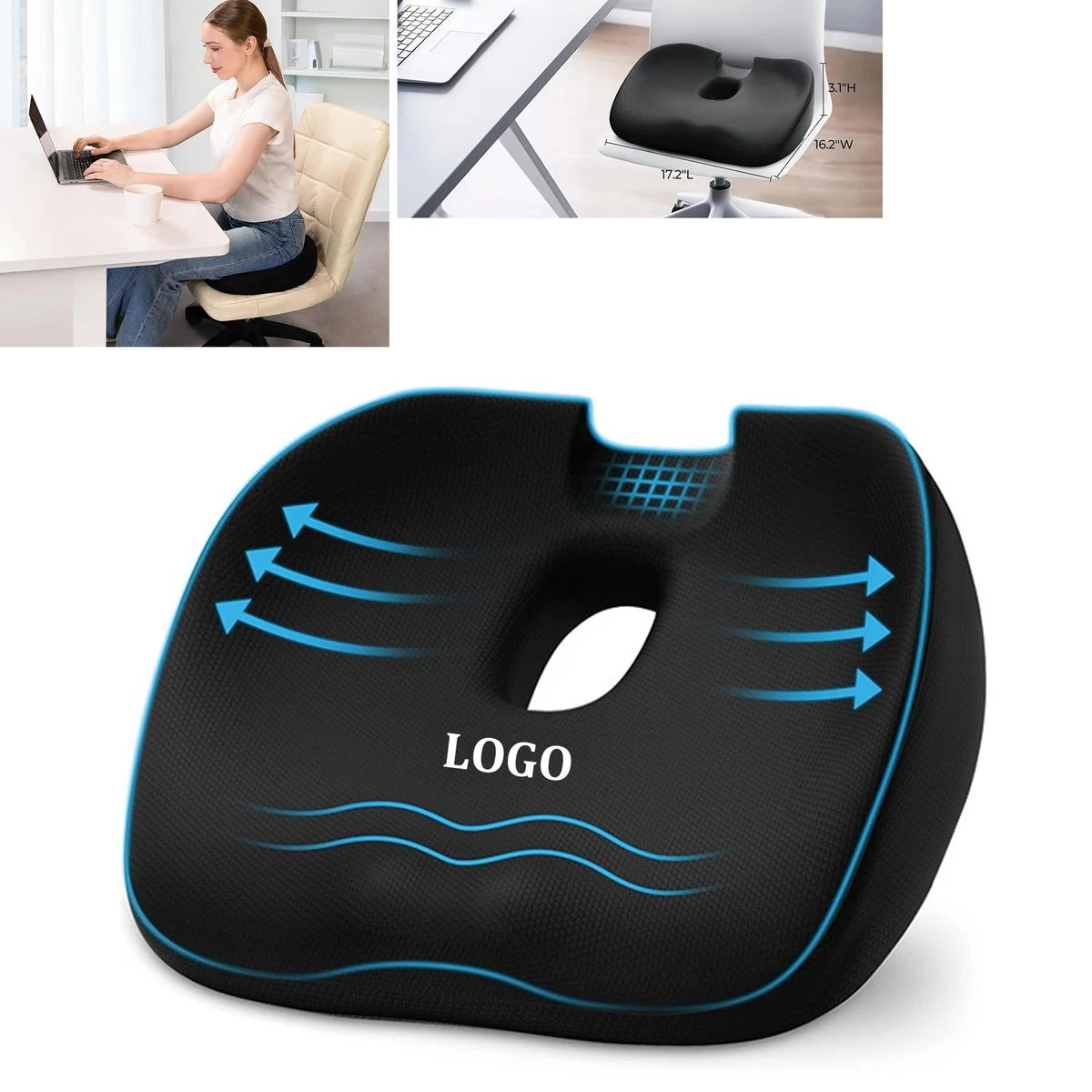 Seat Cushion for Coccyx 1
