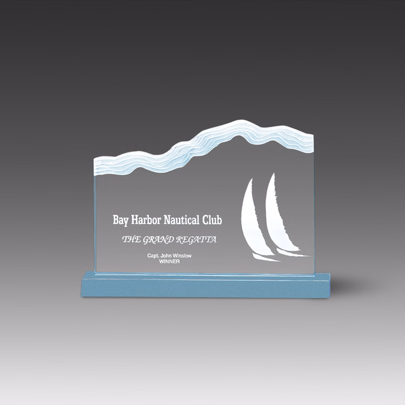 Ridge Wave Edge Award (8"x5")