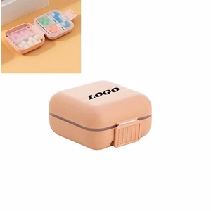 5 Section Sealed Pill Box