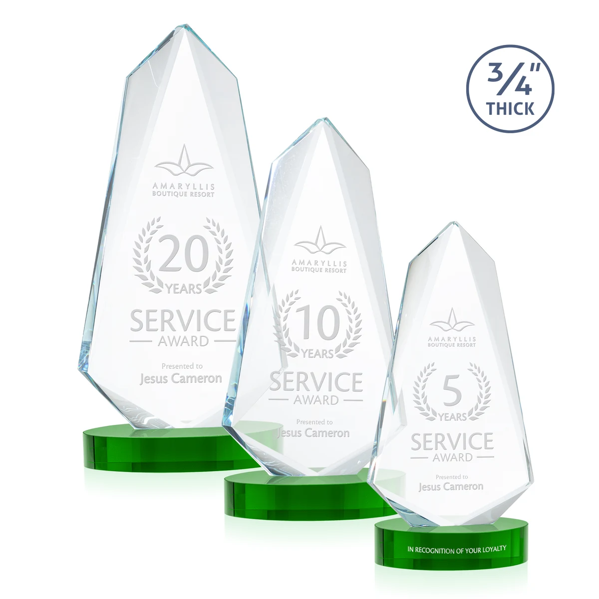 Sheridan Award on Alberton Base - Green 1