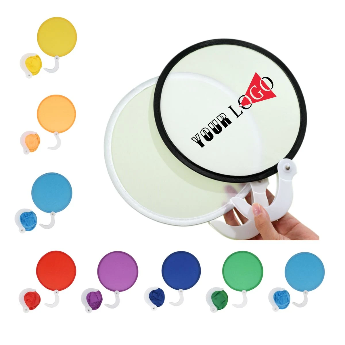 Foldable Fans With Handle 1