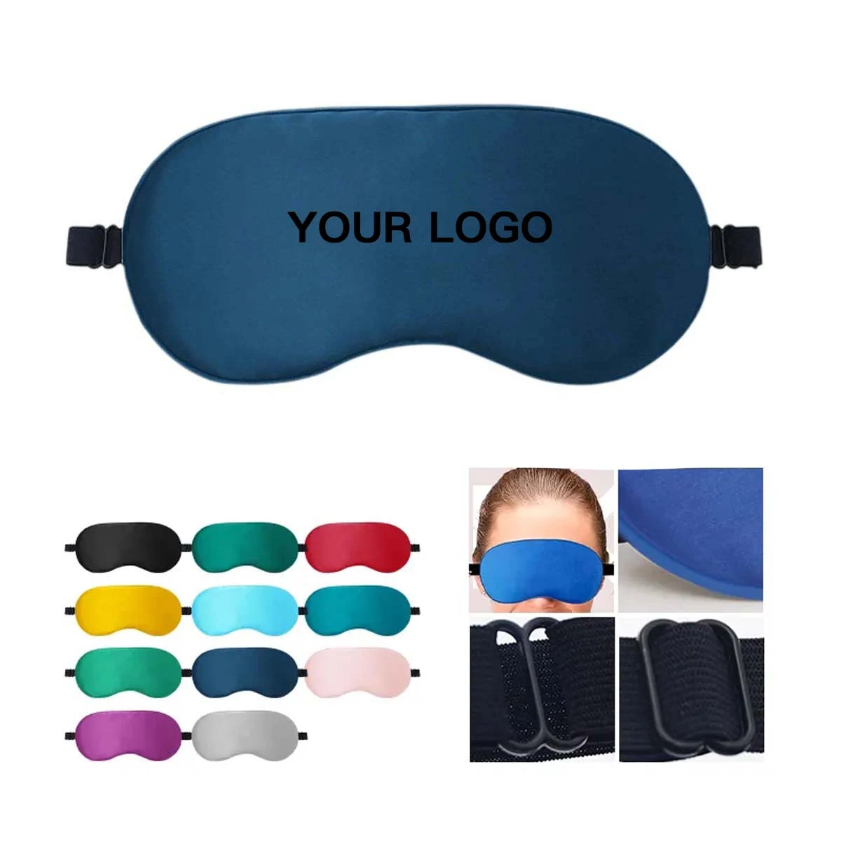 Lightweight Sleep Mask with Adjustable Strap 1
