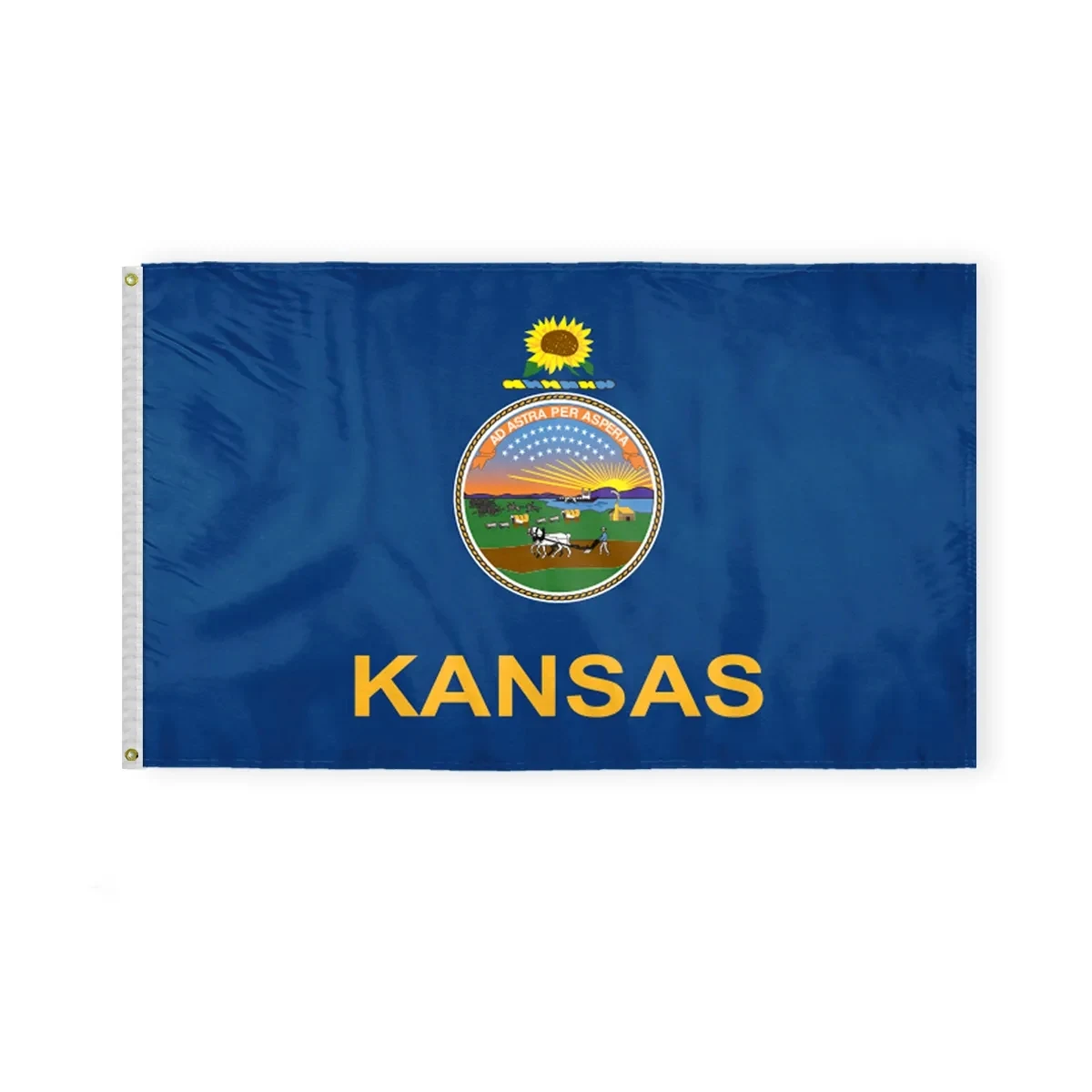 3'x5' Kansas ePoly Printed Flags 1
