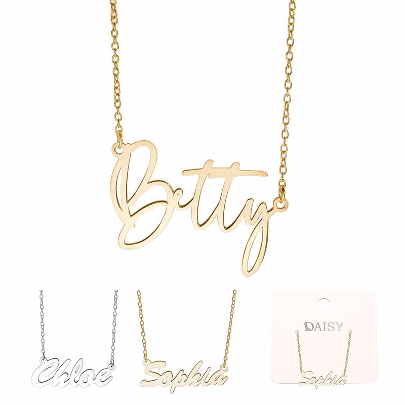 Custom Stainless Steel Name Necklace