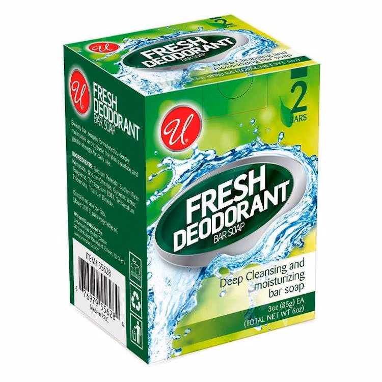 Deodorant Bar Soap - 2 Pack