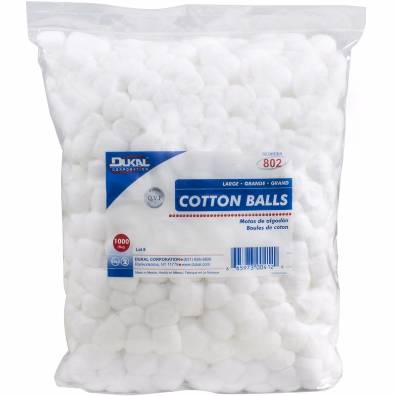 Cotton Balls - 1000 Count Large