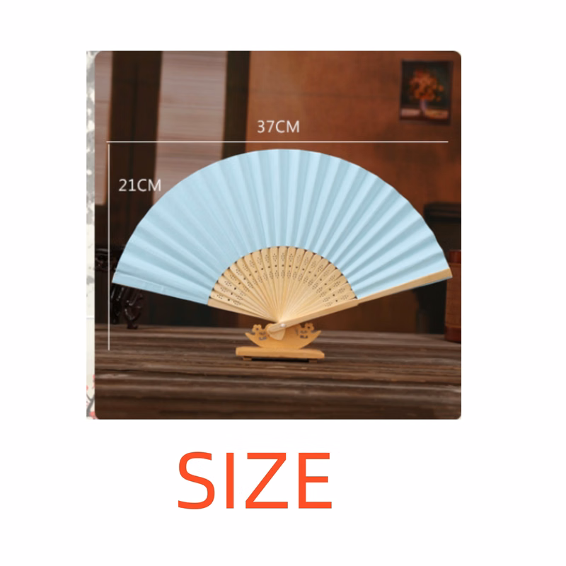 Foldable Bamboo Fans