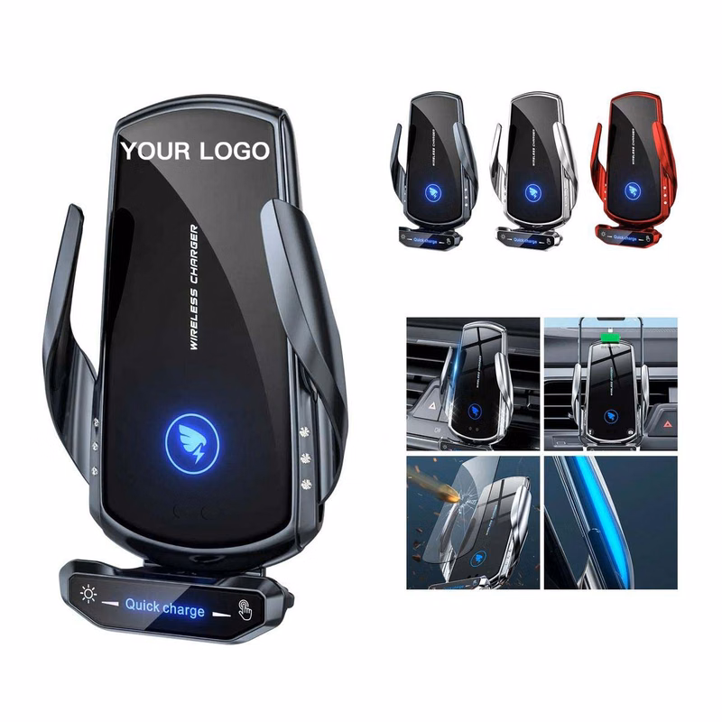 Smart Car Mount with Fast Charging and Lock System