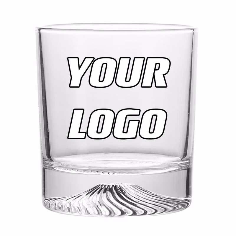 8.8 oz Unique Bottom Design Wine Glass Whiskey Cups