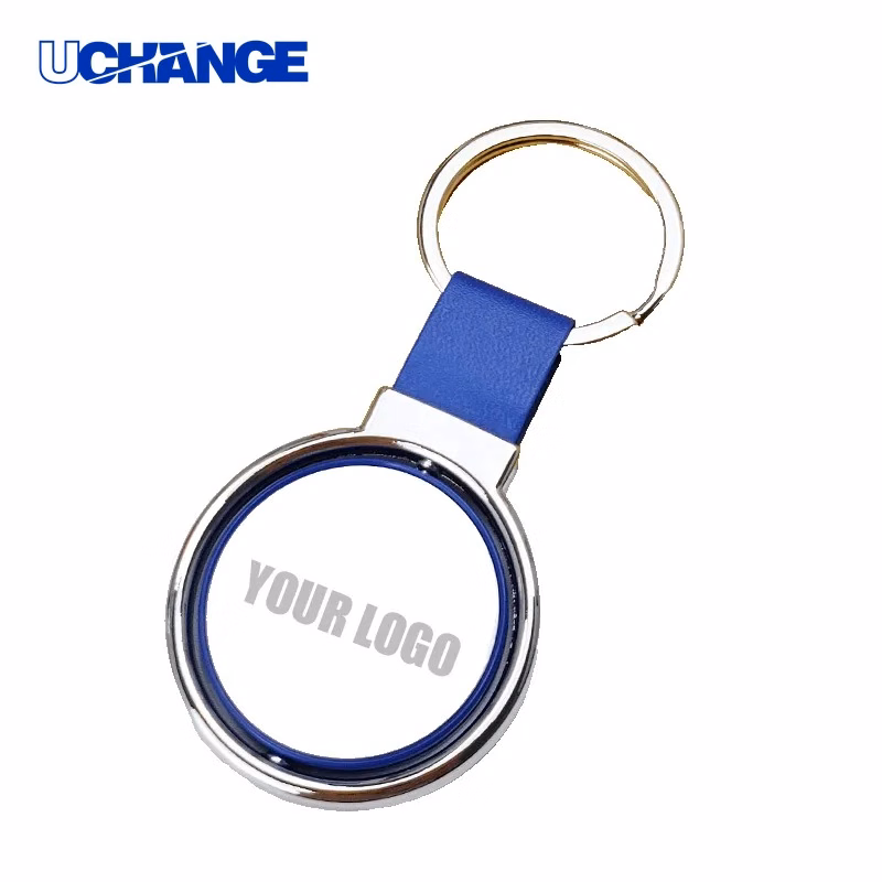 Metal Round Keychain