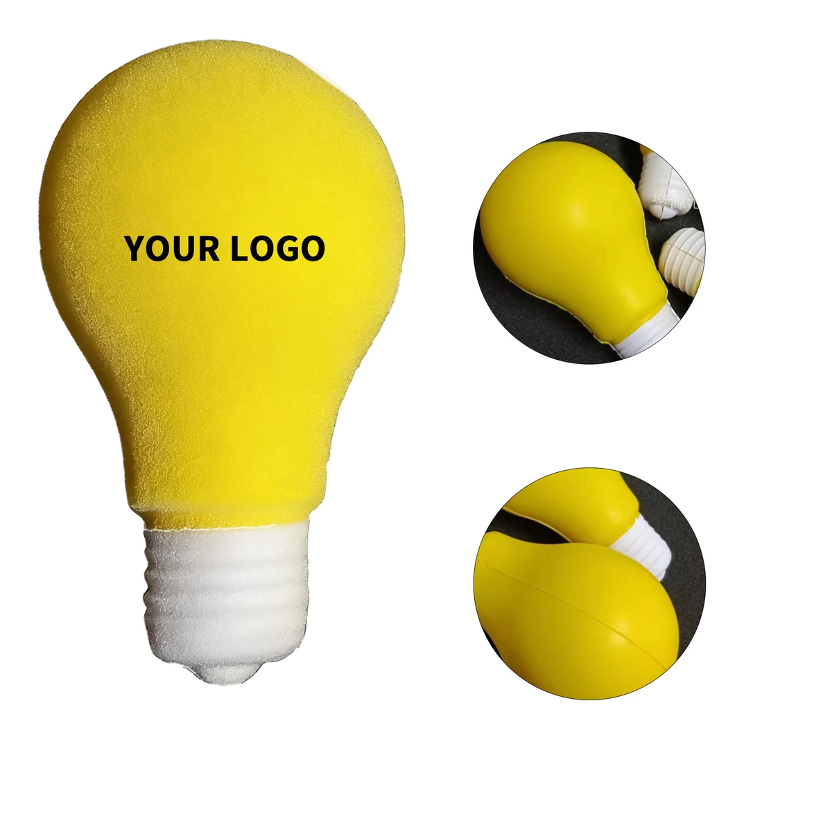 PU Foam Light Bulb Stress Reliever 1