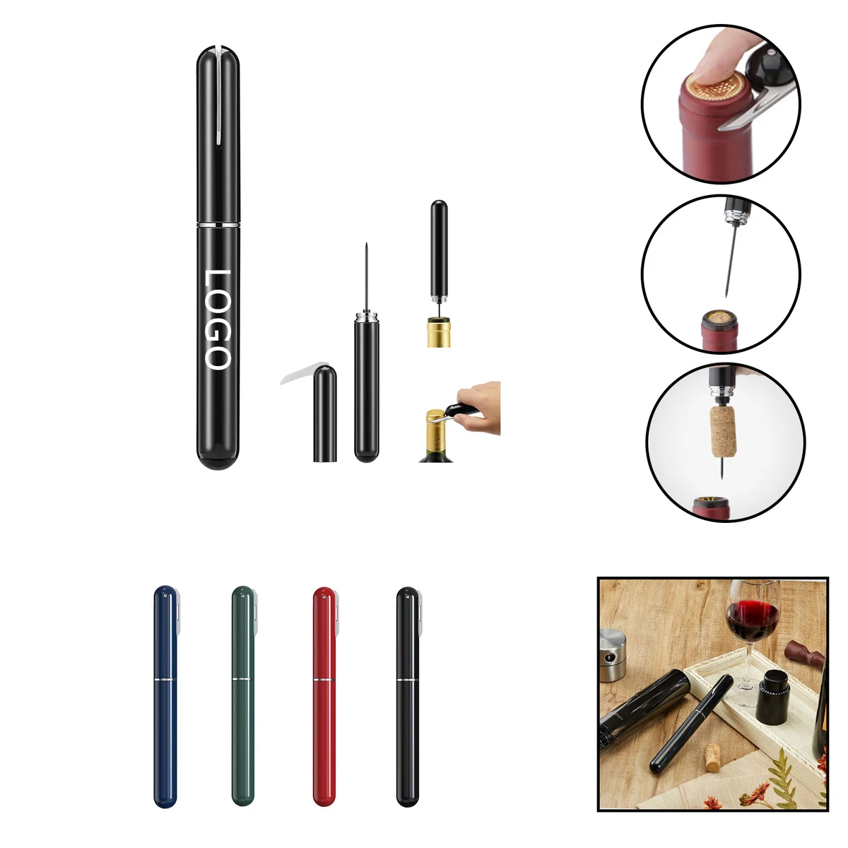 Air Pump Wine Opener 1