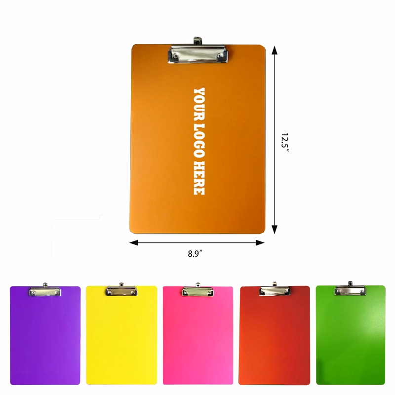 A4 Plastic Writing Board Folder Clipboard MOQ 100PCS