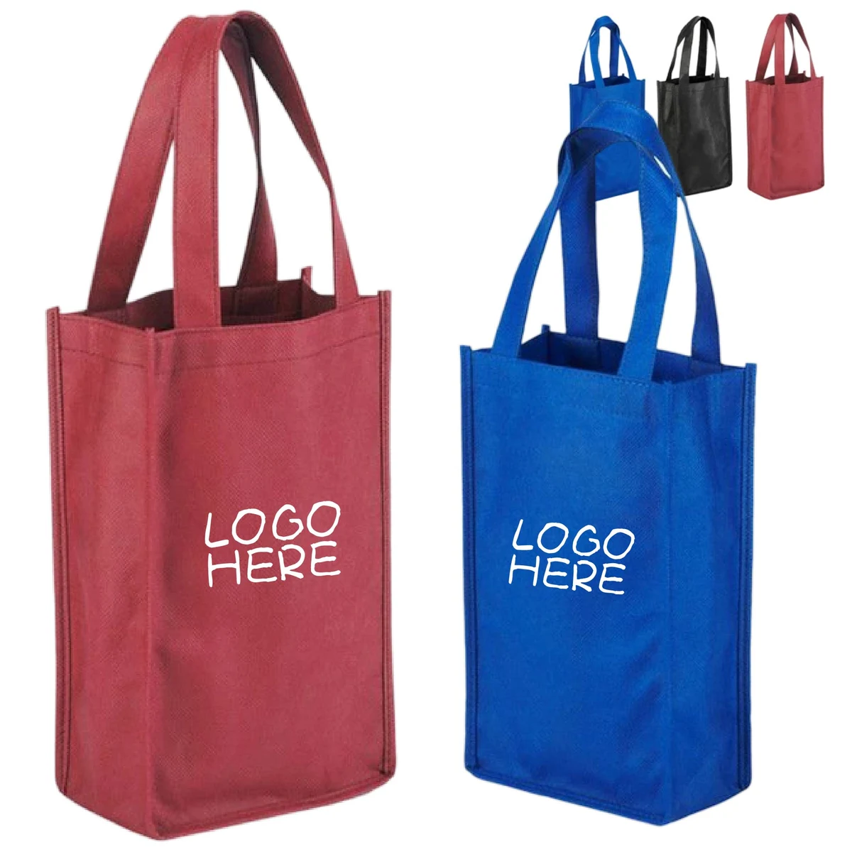2 Bottle Wine Tote Bag 1