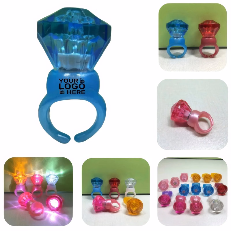 Glowing Diamond Rings