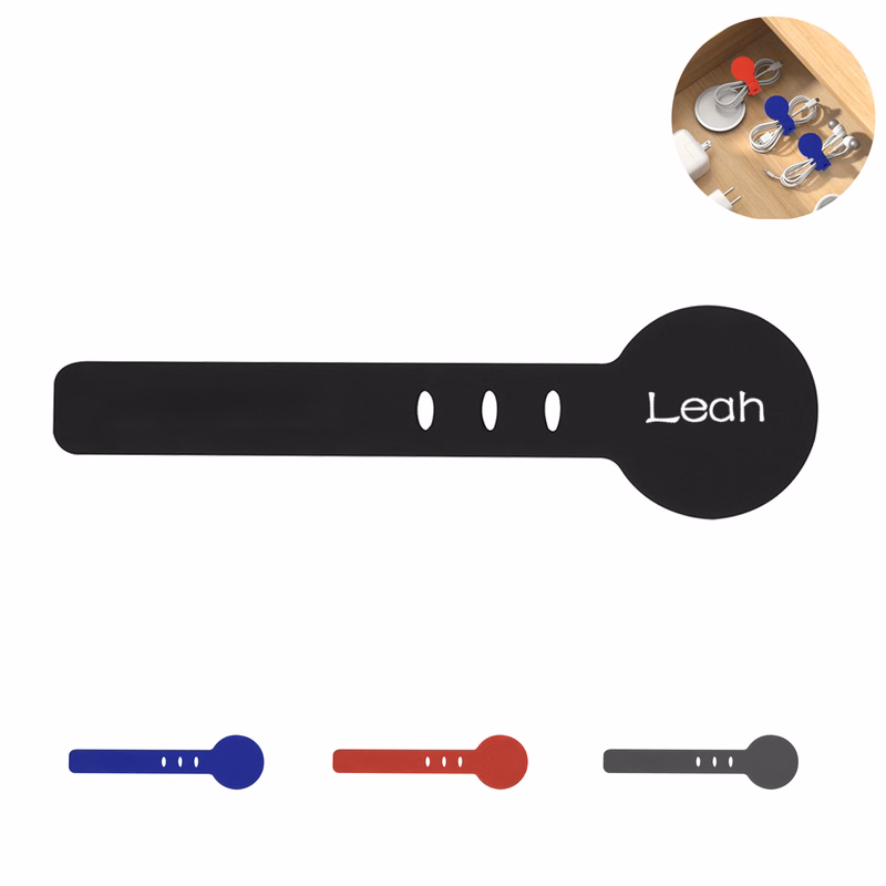 Food-Grade Silicone Cord Organizer Strap