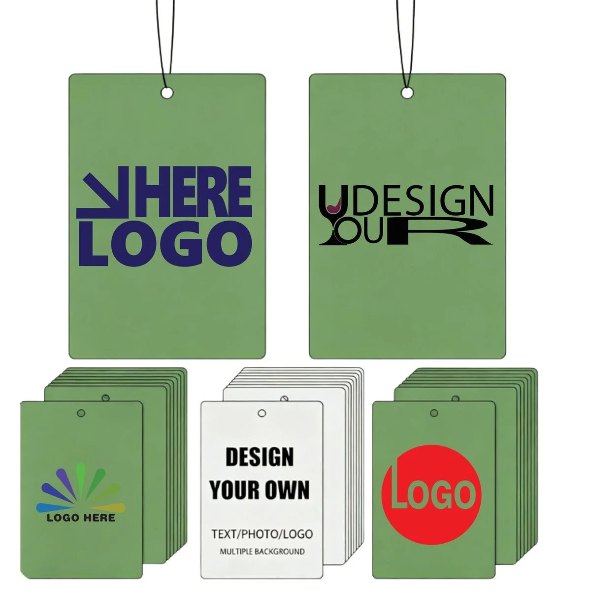 Personalized Vehicle Scent Paper Full Color 1