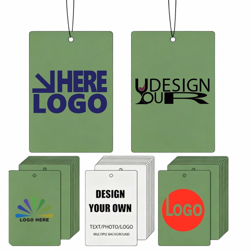 Personalized Vehicle Scent Paper Full Color
