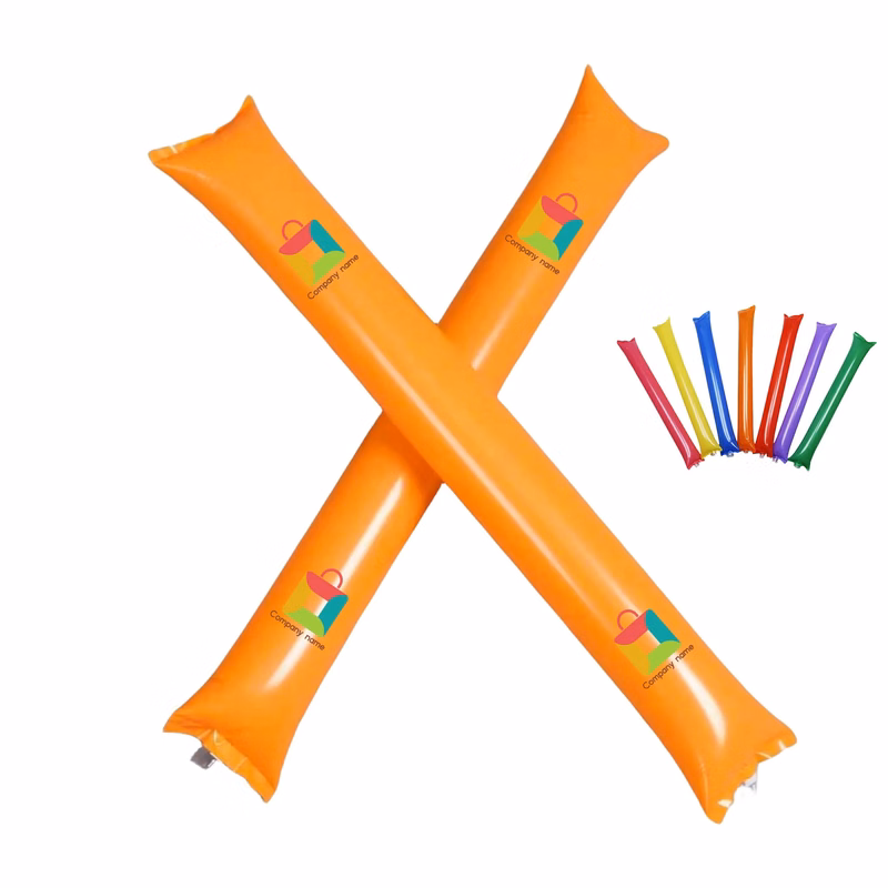 MOQ 500pairs Inflatable Assist Bang Cheer Stick