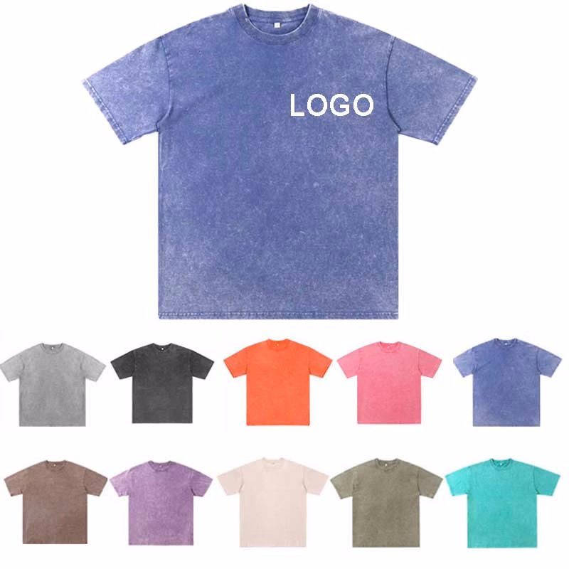 Custom Unisex Washed Cotton T-Shirt