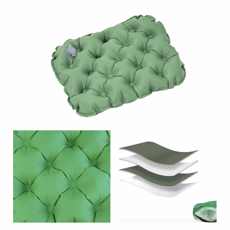 MOQ 10 PCS Convenient Foldable Inflatable Cushion