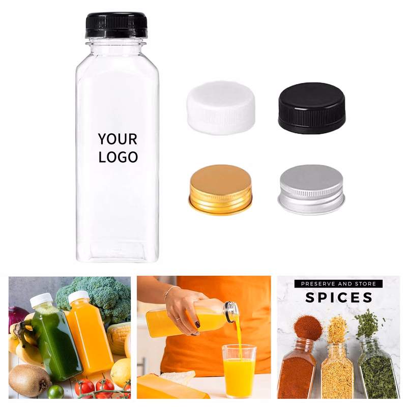 Reusable 17oz Beverage Bottle PET Plastic for Daily Use
