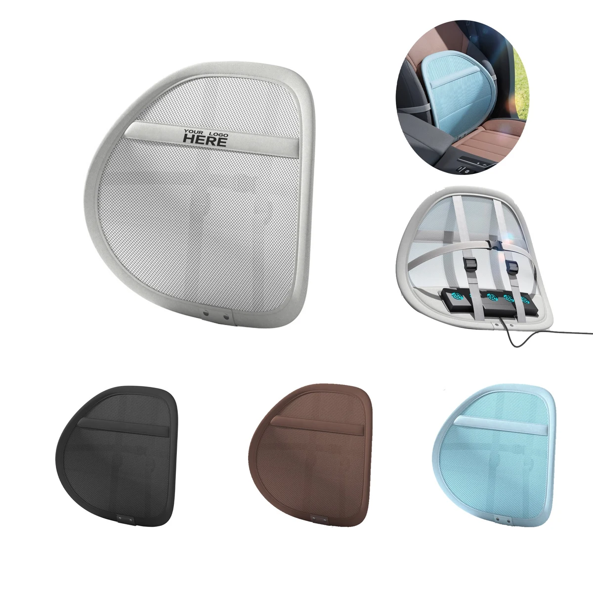 Car Lumbar Support Pad 1