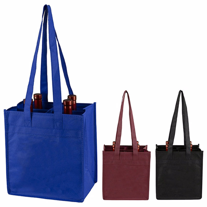 6-Bottle Wine Tote Bag
