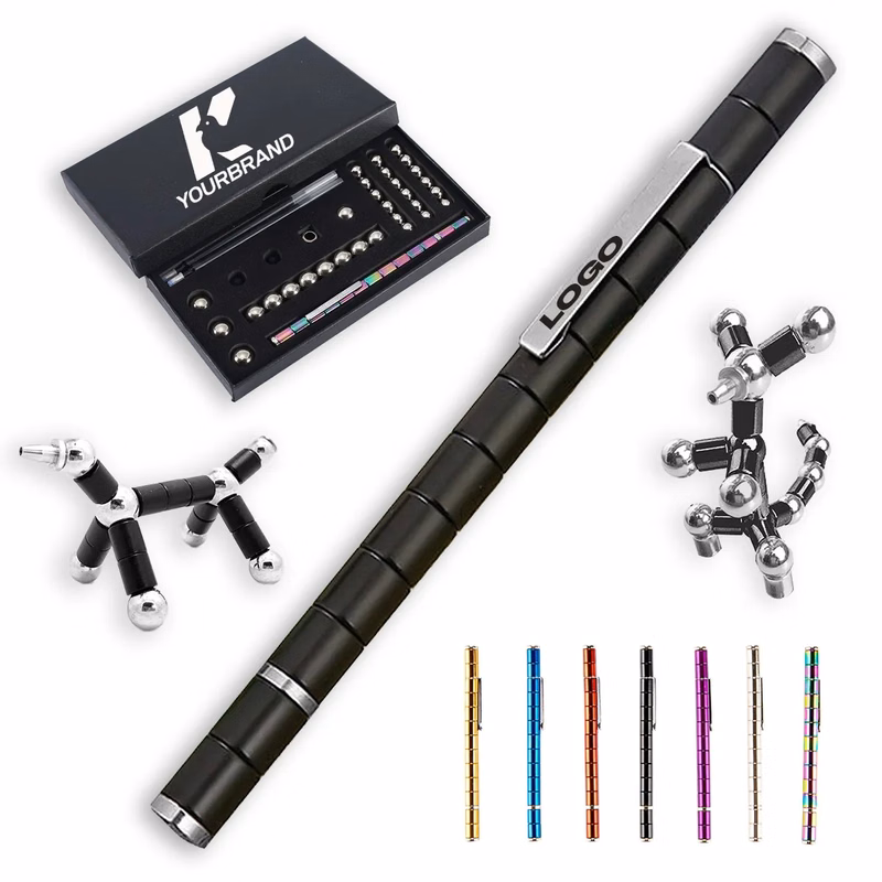 Mutifunction Decompression Magnetic Fidget Pen