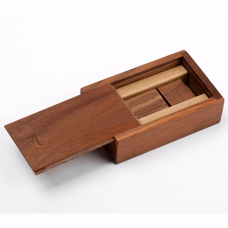 ACC13-02-Wood Box with Magnetic: Dark Color