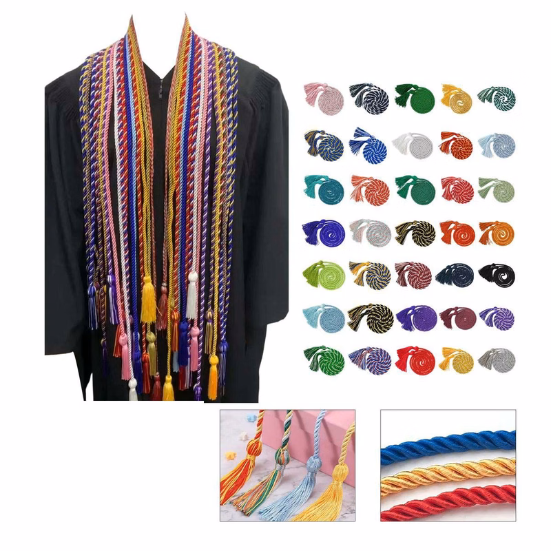 Graduation Tassel Cord with Handcrafted Design