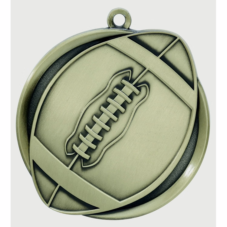 Football Mega Medal, 2-1/4"