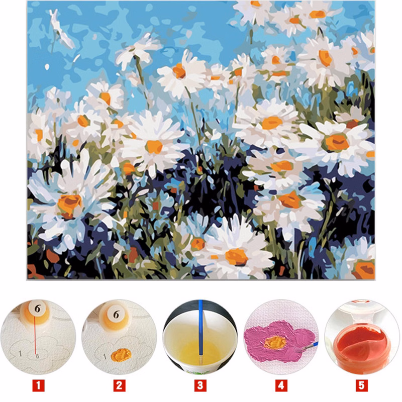 DIY Paintings Picture By Numbers
