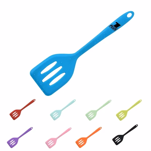 Custom Food Grade Silicone Spatula with Built In Slot — Chef & Kitchen Gift
