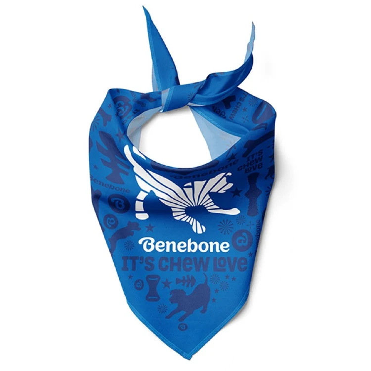 Small BanDoggies LUX Pet Bandanna 1