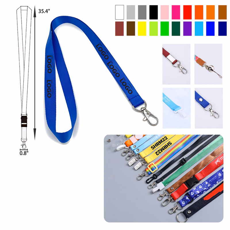 MOQ 300 PCS Durable Custom Pantone Color Lanyard