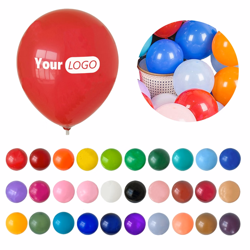 10 Inch Matte Latex Balloons