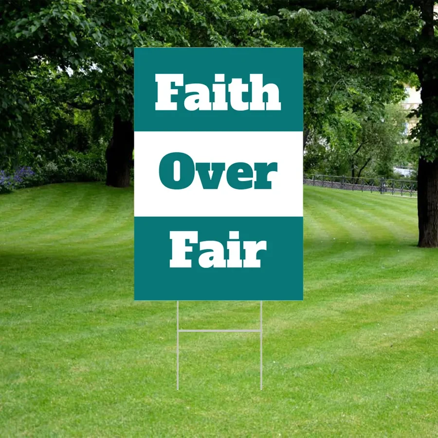 12" X 18" Yard Sign 1