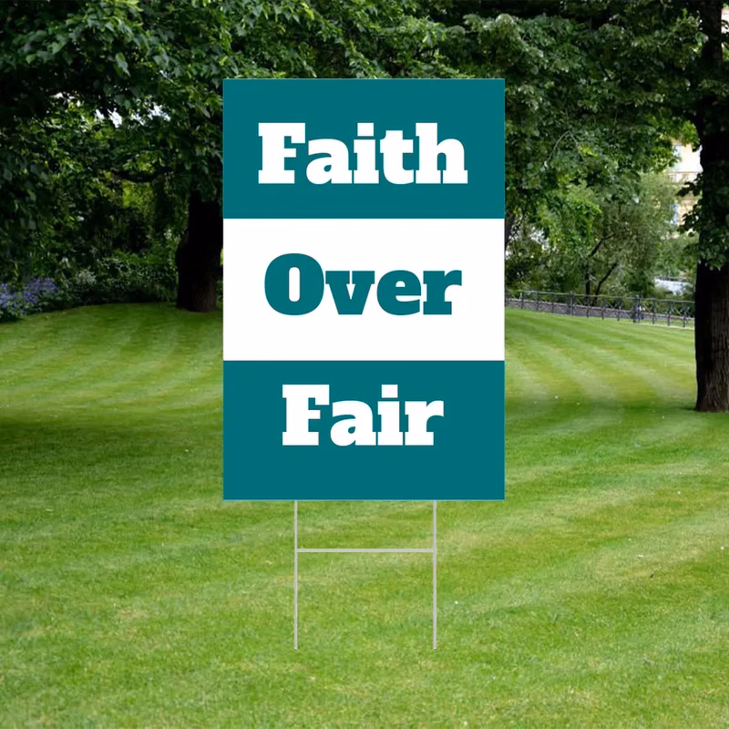 12" X 18" Yard Sign