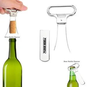 Metal 2 In 1 Wine Bottle Opener Multifunction 1