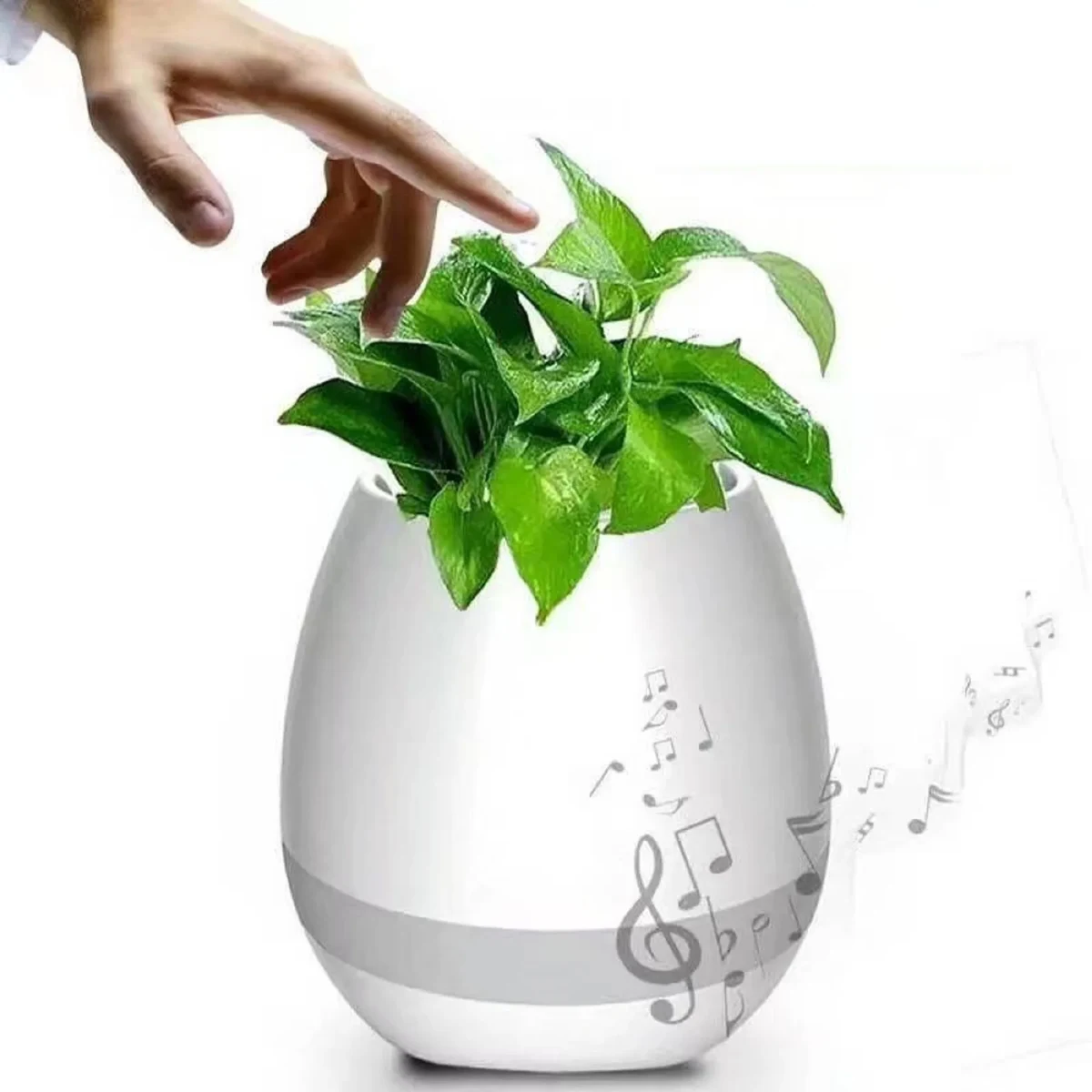 LED Music Flower Pot Wireless Speaker 1