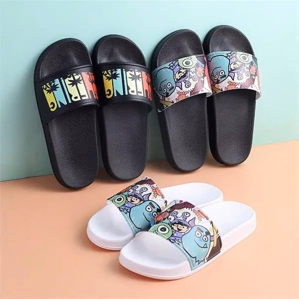 Custom Dotted Slide Sandals