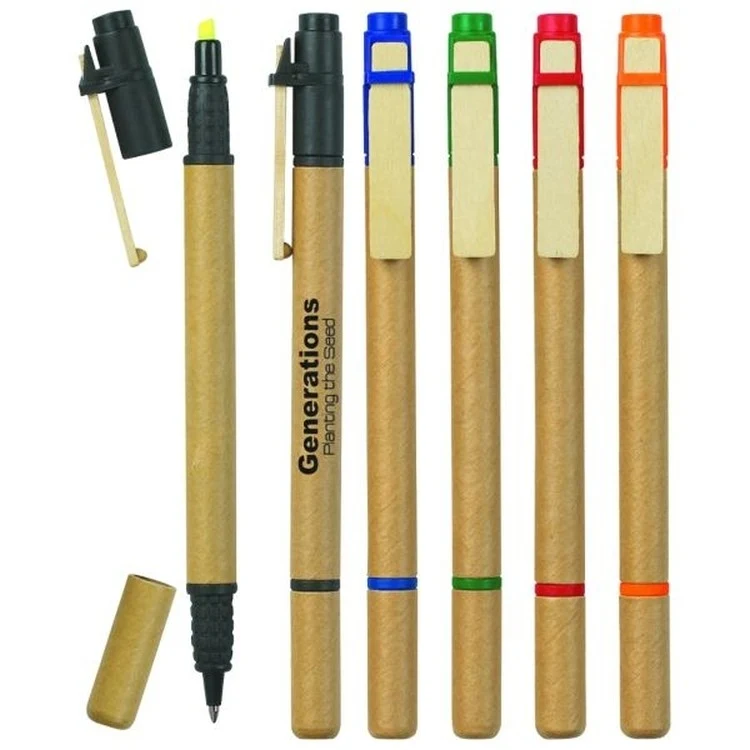 Dual Function Eco-Inspired Pen/ Highlighter 1